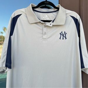 Fanatics * New York Yankees * Grey/Navy Polo XXL